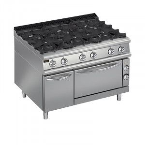 Плита газовая Apach Chef Line LRG127FGCS PLUS