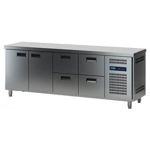 Стол холодильный ТММ СХСБ-К-1/2Д-4Я (2280x600x870) (внутренний агрегат)