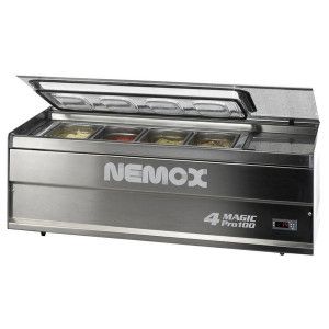 Витрина для мороженого Nemox 4 Magic Pro100