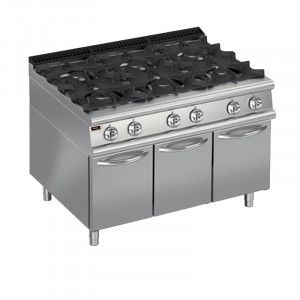 Плита газовая Apach Chef Line LRG127CS PLUS