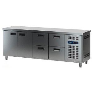 Стол холодильный ТММ СХСБ-К-1/2Д-4Я (2280x700x870) (внутренний агрегат)