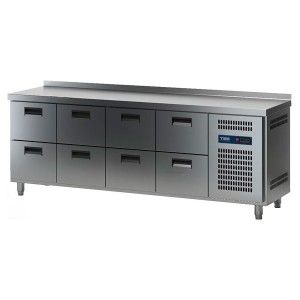Стол холодильный ТММ СХСБ-К-2/8Я (2280x600x870) (внутренний агрегат)